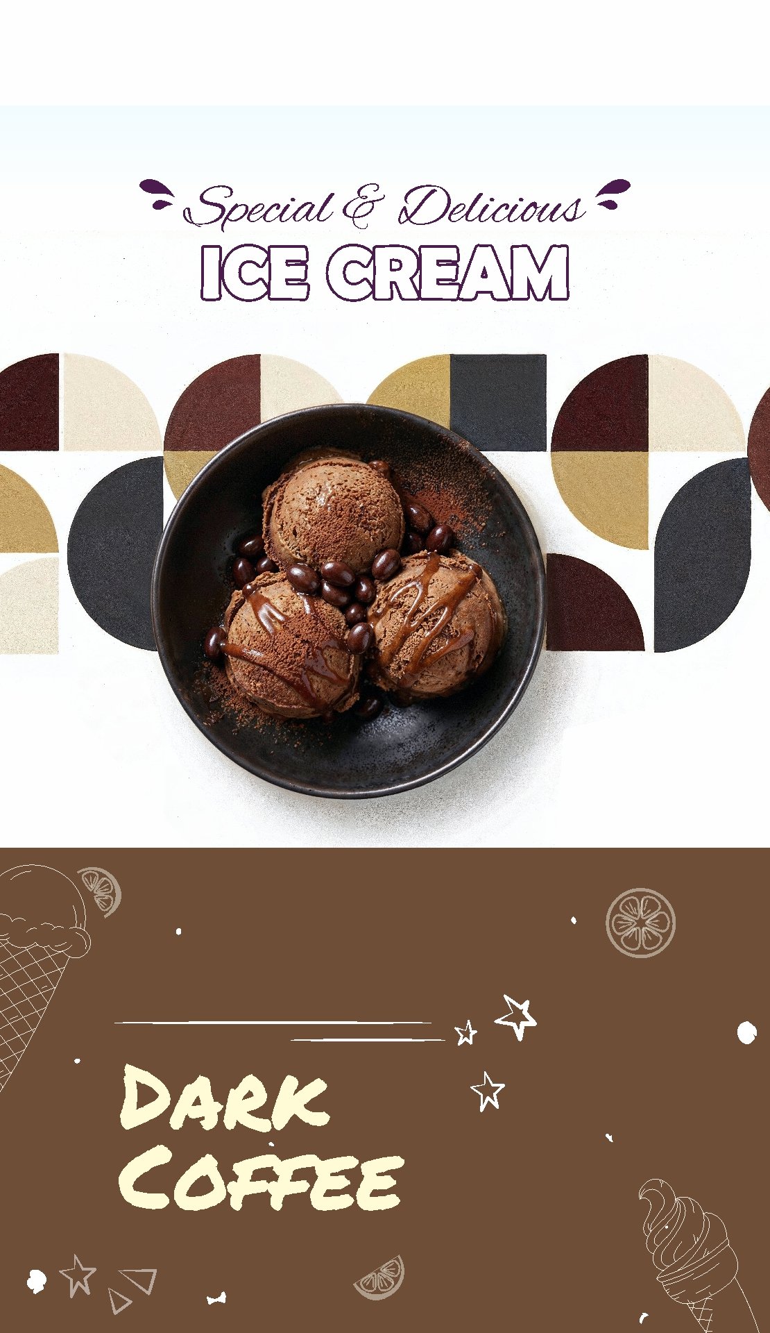 Ice Cream Banner Mobile 3