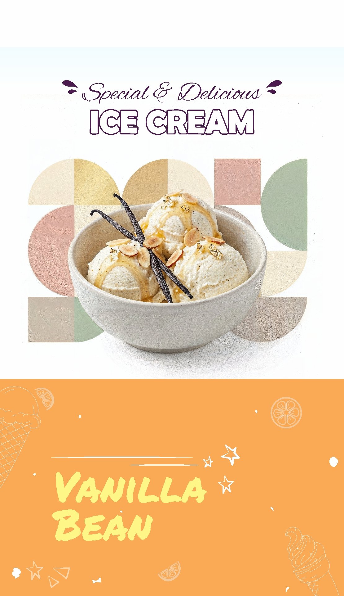 Ice Cream Banner Mobile 2