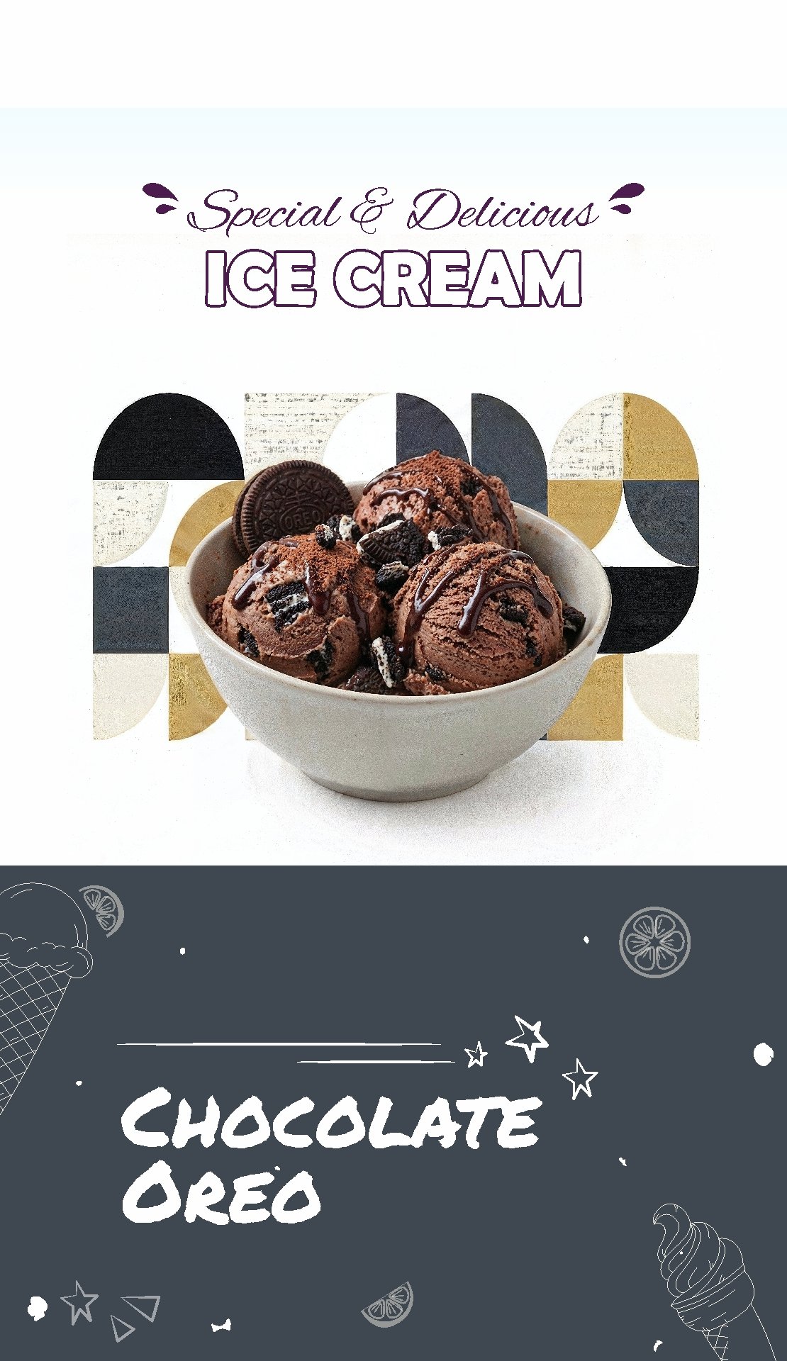 Ice Cream Banner Mobile 2